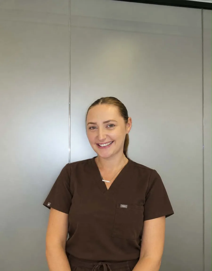 Kieren Dales, clinic assistant