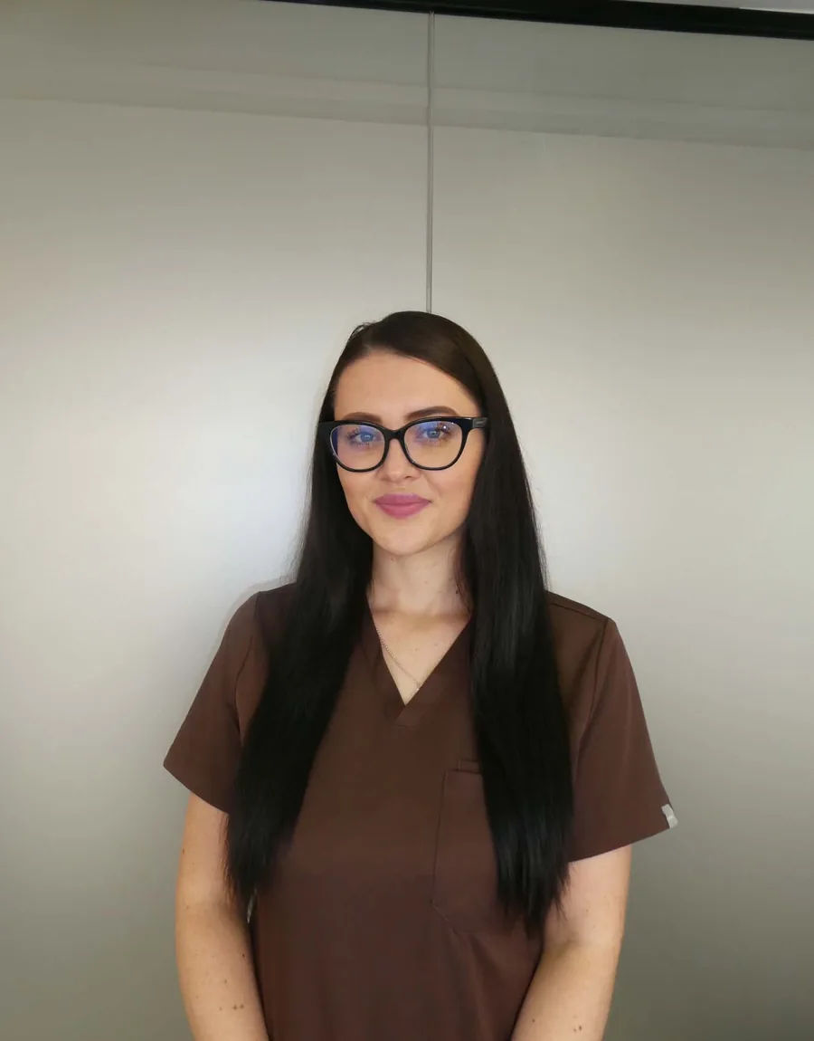 Maisie Whiley, clinic assistant